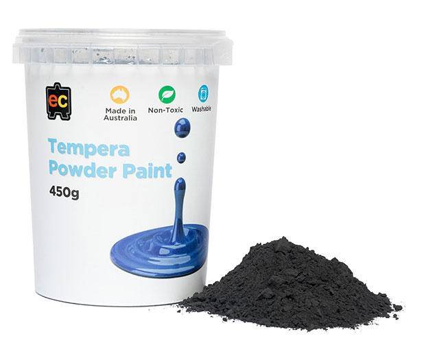 Tempera Powder 450gm Black